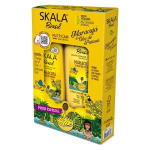 Kit Skala Expert Maracujá e Óleo de Patauá Shampoo e Condicionador com 325ml Cada