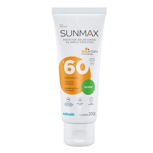 Protetor Solar Sunmax Intense FPS 60 Com 200g Medihealth