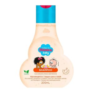Shampoo Turma da Mônica Baby Cachinhos Mais Definidos Com 200ml
