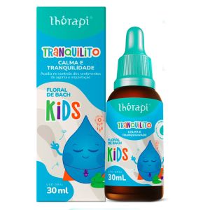 Floral De Bach Thérapi KIDS Tranquilito Calma e Tranquilidade Com 30ml