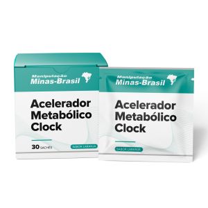 Acelerador Metabólico Clock Sabor Laranja 30 Sachês
