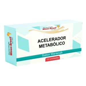 Acelerador Metabólico Sabor Maracujá Com 15 Balas