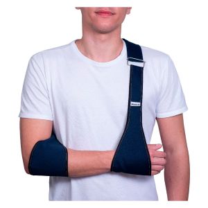 Tipoia Em Tira Tamanho Ajustável Cor Azul Ref.: BC0069-11 Mercur