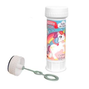 Bolha De Sabão Unicórnio Com 60ml Brasilflex