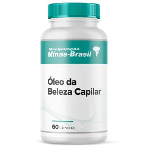 Óleo da Beleza Capilar Com 60 Cápsulas