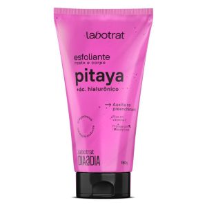 Esfoliante Rosto e Corpo Pitaya e Ácido Hialurônico Dia a Dia Com 150g Labotrat