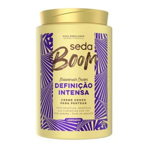 Creme De Pentear Seda Boom Definição Intensa Com 1Kg