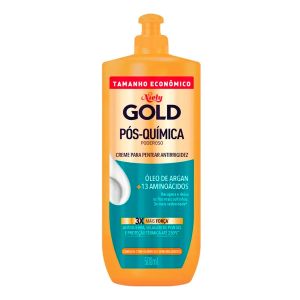 Creme para Pentear Niely Gold Pós-Química Poderoso Com 500ml