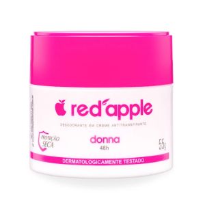 Desodorante Em Creme Antitranspirante Donna Com 55G Red Apple