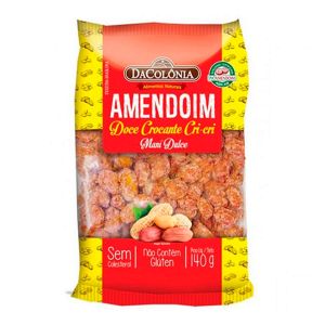 Amendoim Doce Cri-Cri Pralinê DaColônia Pacote 140g
