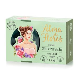 Sabonete Glicerinado Alma De Flores Fougere 130g