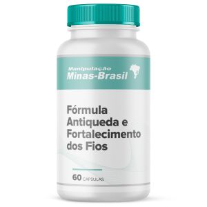 Fórmula Antiqueda E Fortalecimento Dos Fios 60 Cápsulas
