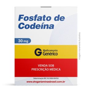 Fosfato de Codeína 30mg Com 30 Comprimidos Genérico Nova Química