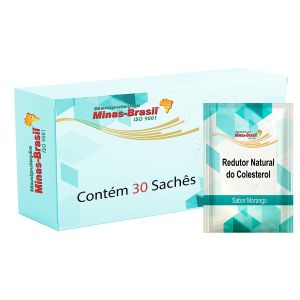 Redutor Natural do Colesterol Sabor Morango com 30 Sachês