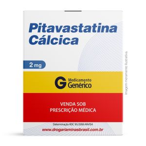 Pitavastatina Cálcica 2mg Ems Com 30 Comprimidos