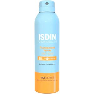 Protetor Solar Corporal Isdin Transparent Spray Wet Skin FPS 50 250ml
