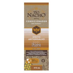 Condicionador Tío Nacho Antiqueda Efeito Antigrisalho 415ml