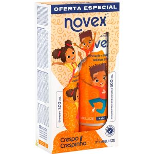 Kit Shampoo e  Condicionador Novex 300 ml Crespo Crespinho
