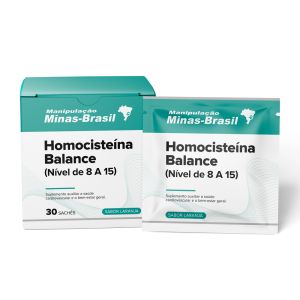 Homocisteína Balance (Nível de 8 a 15) Sabor Laranja Com 30 Sachês