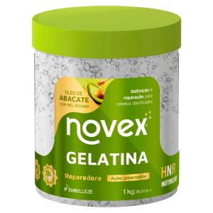 Gelatina Novex Óleo de Abacate com Mel Vegano Reparadora 1KG