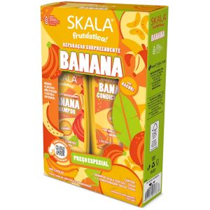 Kit Skala Shampoo e Condicionador Banana e Bacuri 325ml