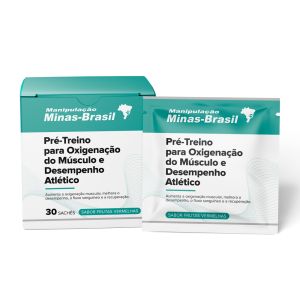 Pré-Treino Para Oxigenação Do Músculo E Desempenho Atlético Sabor Frutas Vermelhas Com 30 Sachês