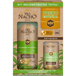 Kit Tio Nacho Reconstrutor Total Shampoo 415ml + Condicionador 200ml