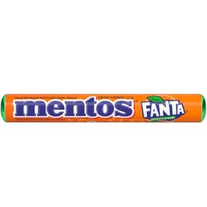 Bala Mentos Sabor Fanta Laranja 37,5G