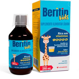 Beritin Kids 240ml Suplemento Alimentar Vitamedic