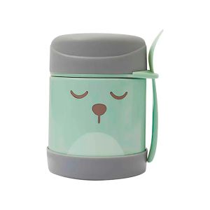 Pote Térmico para Alimentos com Colher Buba Baby Gumy Verde com 1 unidade
