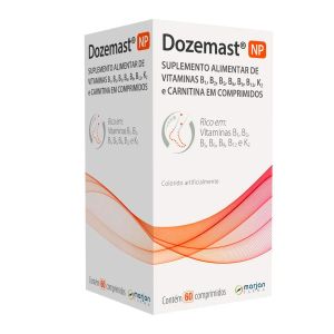 Polivitamínico Complexo B Dozemast NP Com 60 Comprimidos Marjan