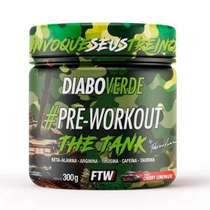 Pré Treino Diabo Verde 300g Sabor Cherry Lemonade Ftw