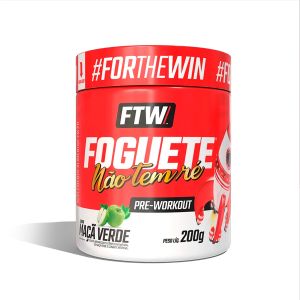 Pré Treino Foguete Não Tem Ré Sabor Maçã Verde 200g FTW