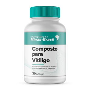 Composto Para Vitiligo Com 30 Cápsulas