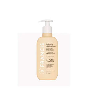 Loção Corporal Hidratante Francis 200ml Leite De Amendoas