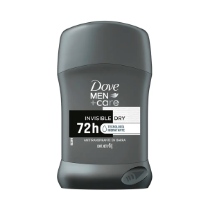 Desodorante em Barra Dove Men +Care Invisible Dry 72h Antitranspirante 45g