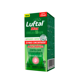 Luftal Max Simeticona 150mg/ml Cereja Gotas 15ml