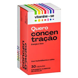 Polivitamínico Vitamine-se Quero Concentração 30 cápsulas