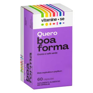 Suplemento Alimentar Vitamine-se Quero Boa Forma 60 cápsulas