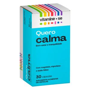 Suplemento Alimentar Vitamine-se Quero Calma 30 cápsulas