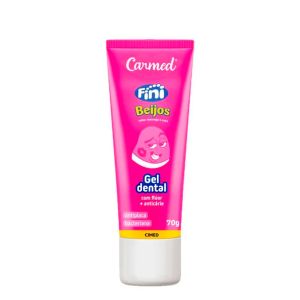 Gel Dental Carmed Fini Beijos Com Flúor 70g