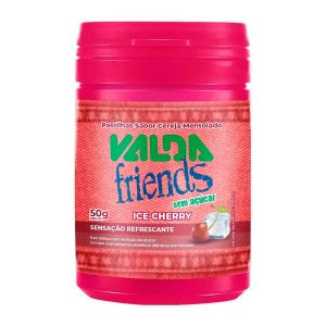 Pastilhas Valda Friends Ice Cherry Sem Açúcar 50g