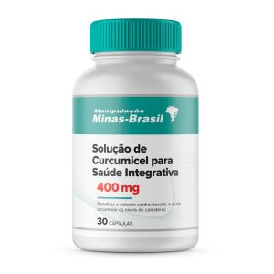 Curcumicel 400mg Para Saúde Integrativa 30 Cápsulas