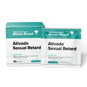 Ativado Sexual Retard Sabor Limão 30 Sachês