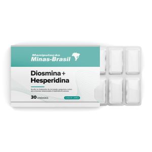 Diosmina 900Mg Com Hesperidina 100Mg 30 Balas De Goma Sabor Limão