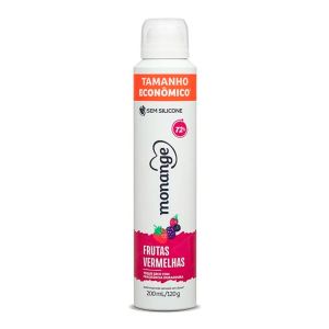 Desodorante Monange Aerossol  Frutas Vermelhas 200ml