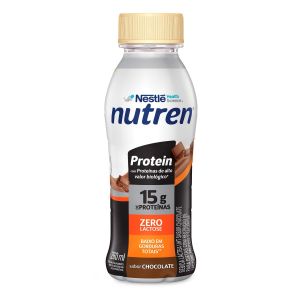 Bebida Láctea Nutren Protein 15g de Proteínas Chocolate 260ml