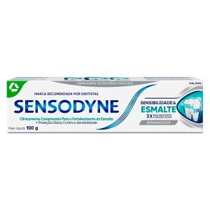 Creme Dental Sensodyne Sensibilidade e Esmalte Branqueador 100g