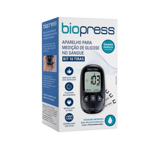 Aparelho Para Mediação de Glicose no Sangue Biopress