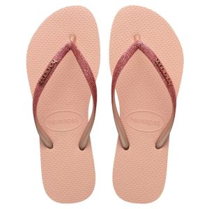 Sandália Havaianas Slim Glitter II Rosa 39/40
